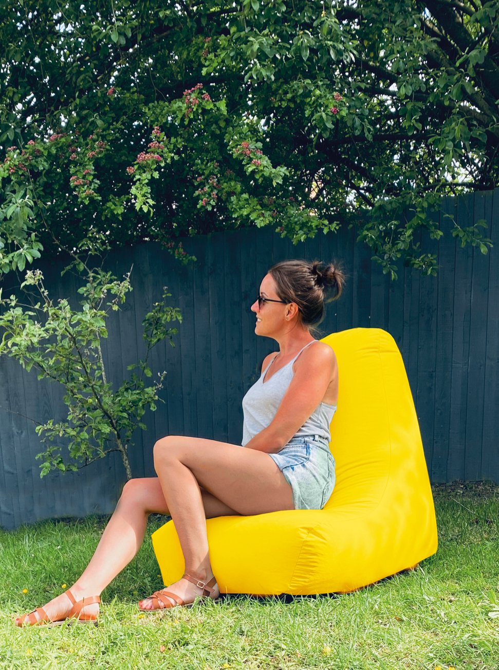 RELAX Outdoor Bean Chair Yellow Large