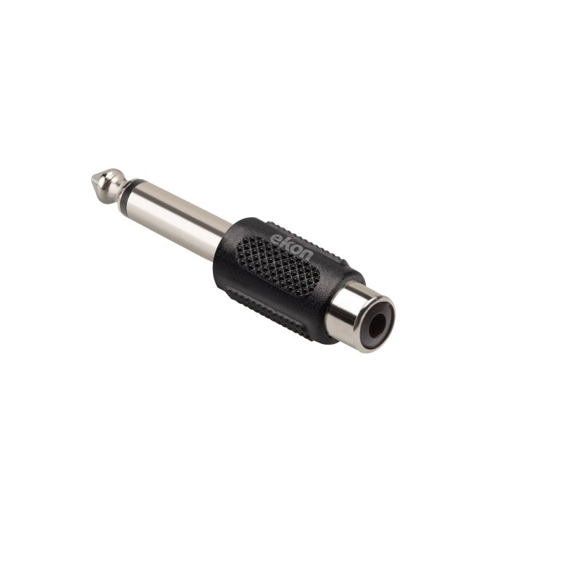 Jack Adapter 6.3mm male jack to RCA female stereo audio adapter for microphones and amplifiers – Keans Claremorris