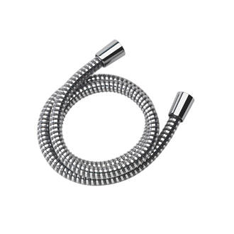 Mira Shower Hose 1.5m Chrome with brass ends, easy-fit, durable, smooth flow – available at Keans Claremorris.