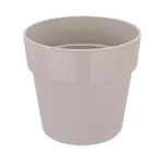 B.For Original Round Mini 7cm Warm Grey plant pot, recycled plastic, waterproof, eco-friendly, sleek design – Keans
