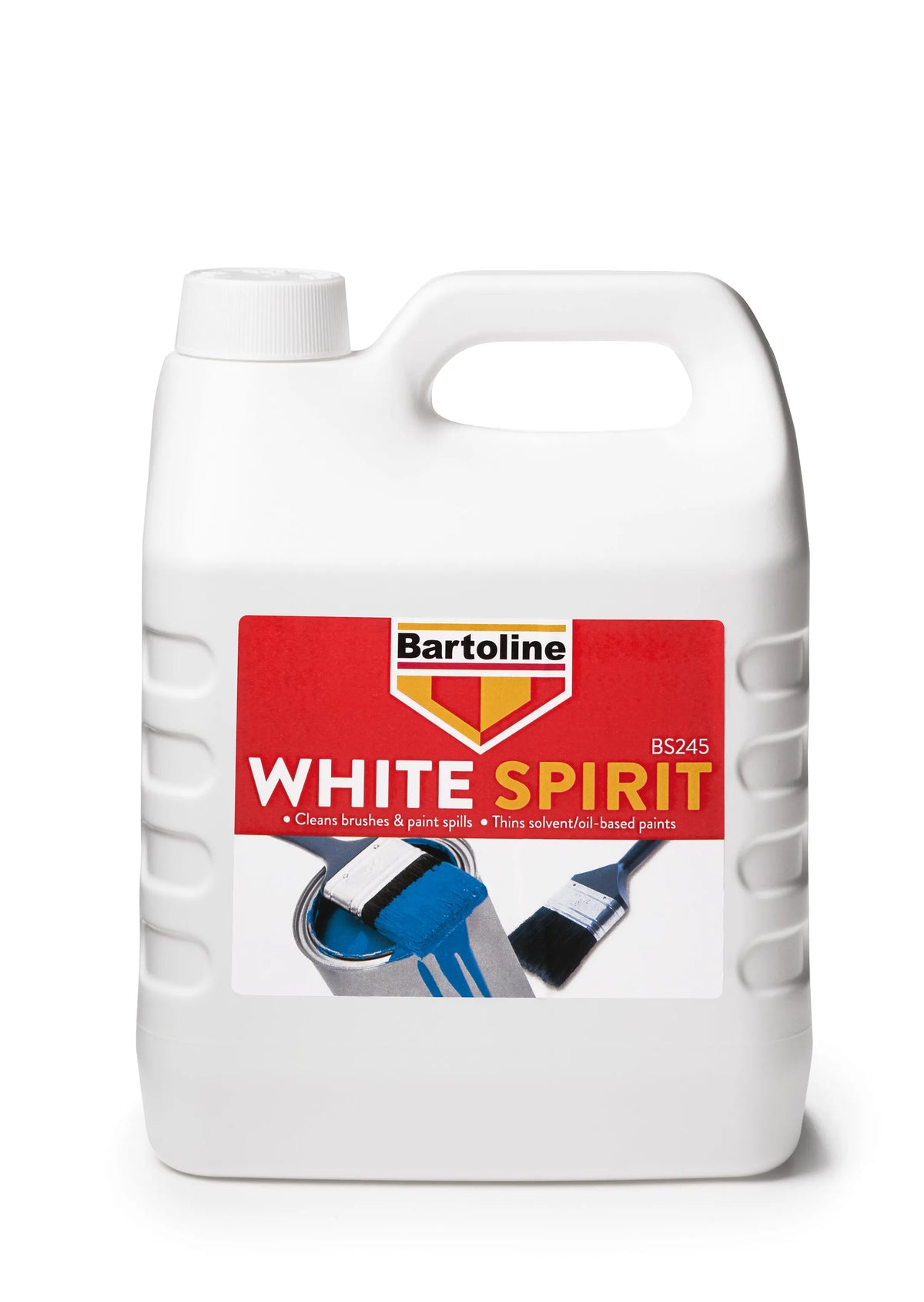 Bartoline White Spirits 4L - solvent for cleaning, degreasing, paint thinning, and brush cleaning | Keans Claremorris