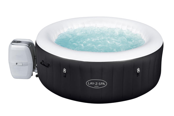 Miami AirJet inflatable hot tub with 81 AirJet massage, fits 4, rapid heating, portable – Keans Claremorris