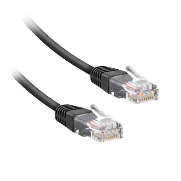 UTP patch cable Cat 5e grey color, RJ45 connector, cable length 1,8 m. 100 MHz. CCA conductor