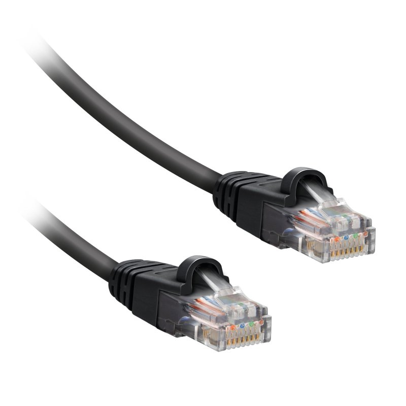 Lan cable for PC S/FTP cat 8 in grey color, connector RJ45, 1,8mt lenght