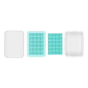 Oxo Covered Silicone Ice Cube Tray - Cocktail Cubes