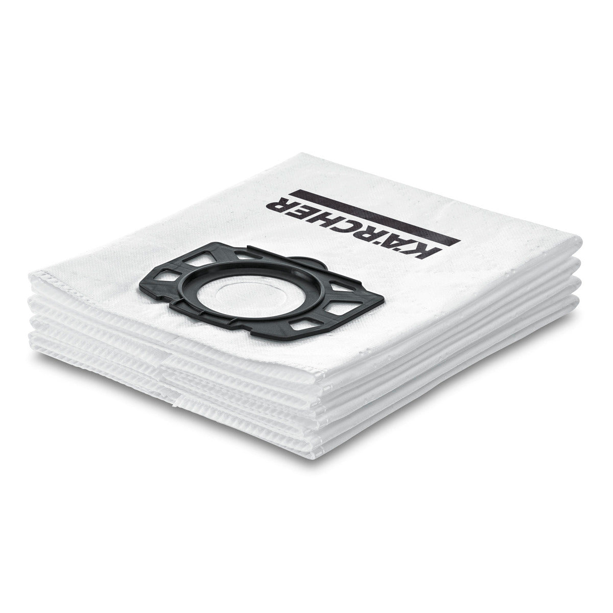 Pack of 4 Kärcher fleece filter bags for WD4, WD5, WD6 vacuums, tear-resistant, high dust retention – Kean’s Claremorris –