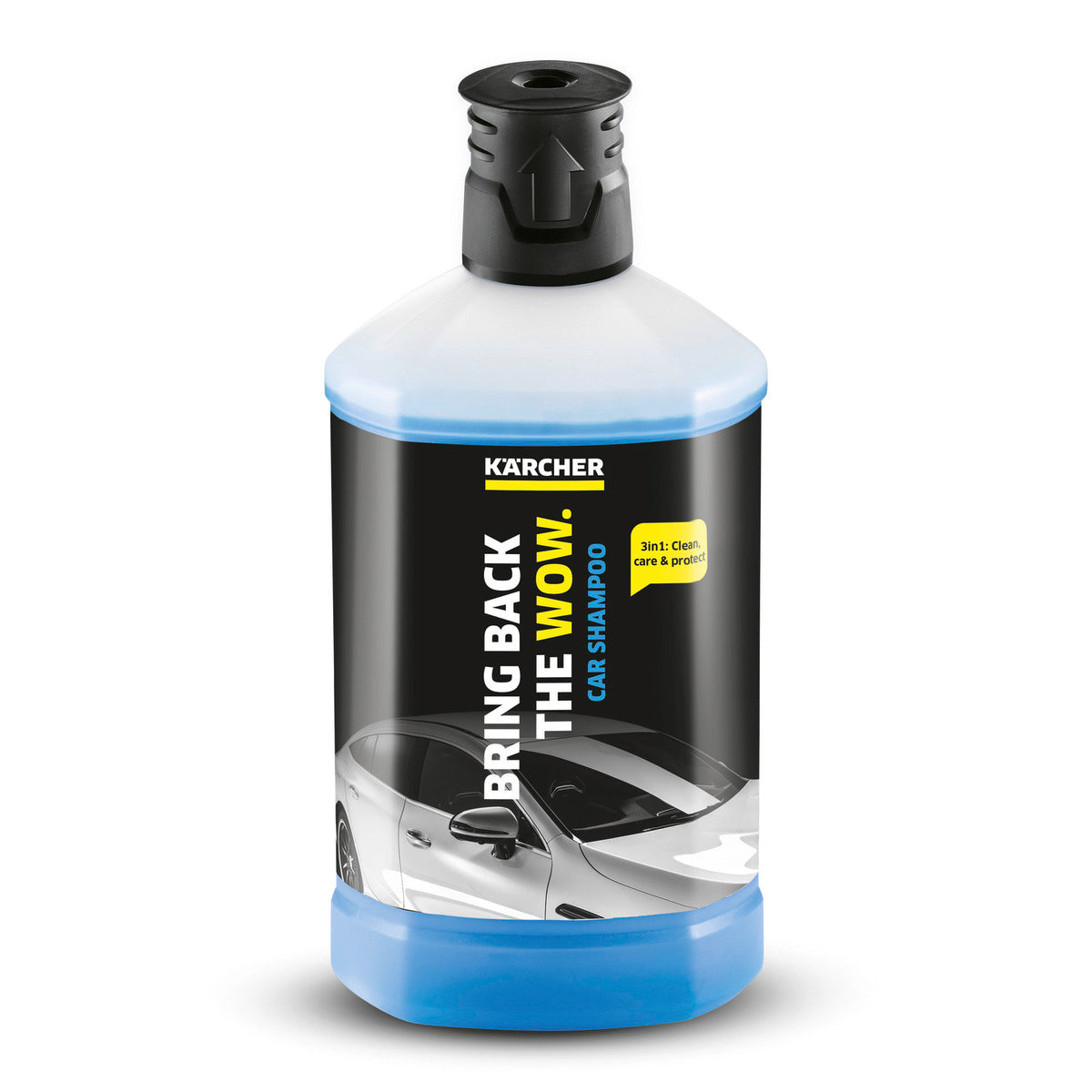 Karcher 3-In-1 Car Shampoo 1L – quick-dry, ultra gloss finish, gentle cleaning for vehicles, available at Kean’s