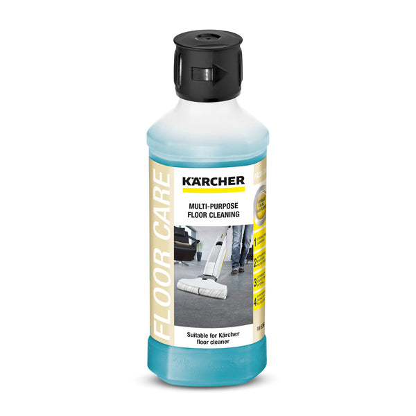 RM 536 FC Universal Detergent for hard floors, streak-free, quick-dry, citrus scent, compatible with Kärcher FC range –