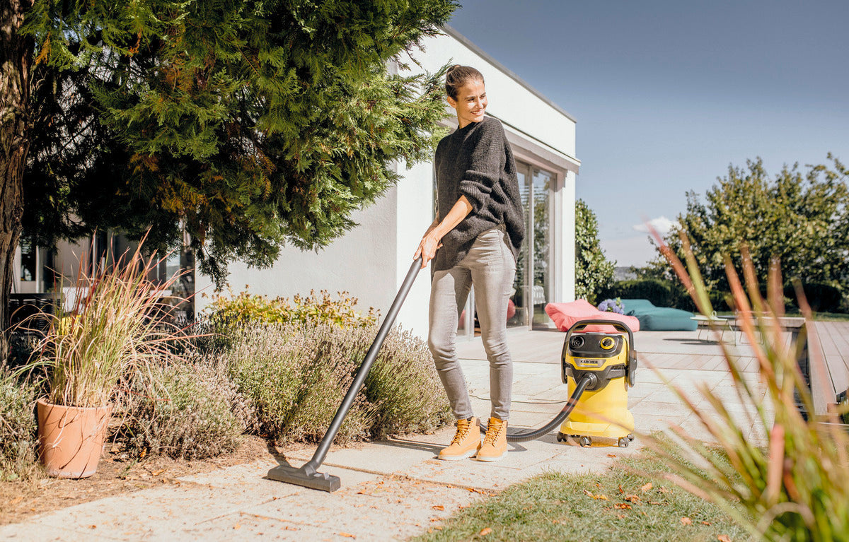Karcher WD 5 Wet and Dry Vacuum Cleaner for heavy-duty cleaning, available at Keans Claremorris store.