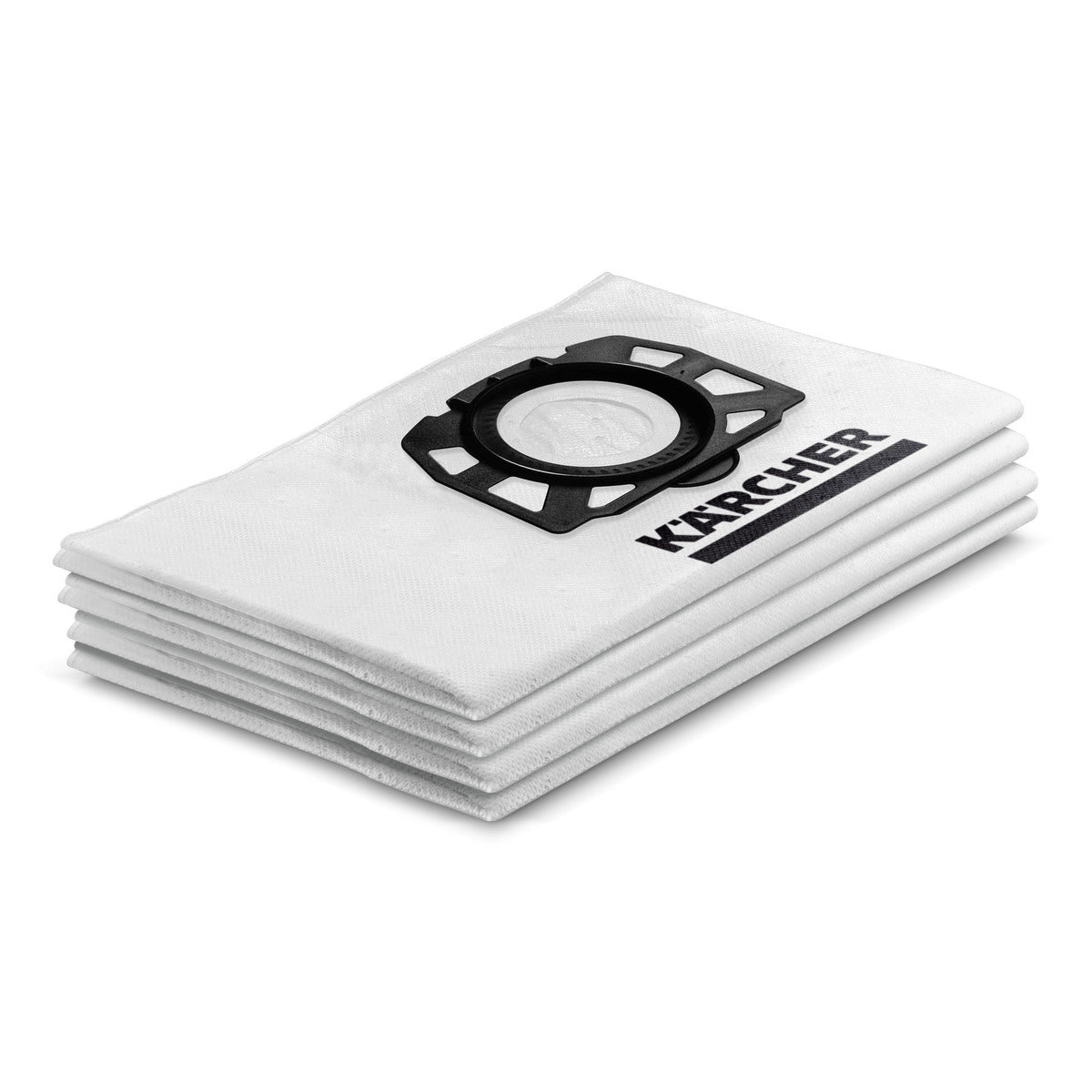 Pack of 4 Kärcher fleece filter bags for WD2, WD3 vacuums, tear-resistant, high-performance dust bags – Kean’s Claremorris –
