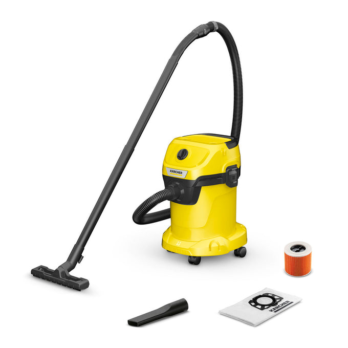 Karcher WD 3 Wet & Dry Vacuum Cleaner with blower, 17L capacity, 1000W motor, compact design – Keans Claremorris