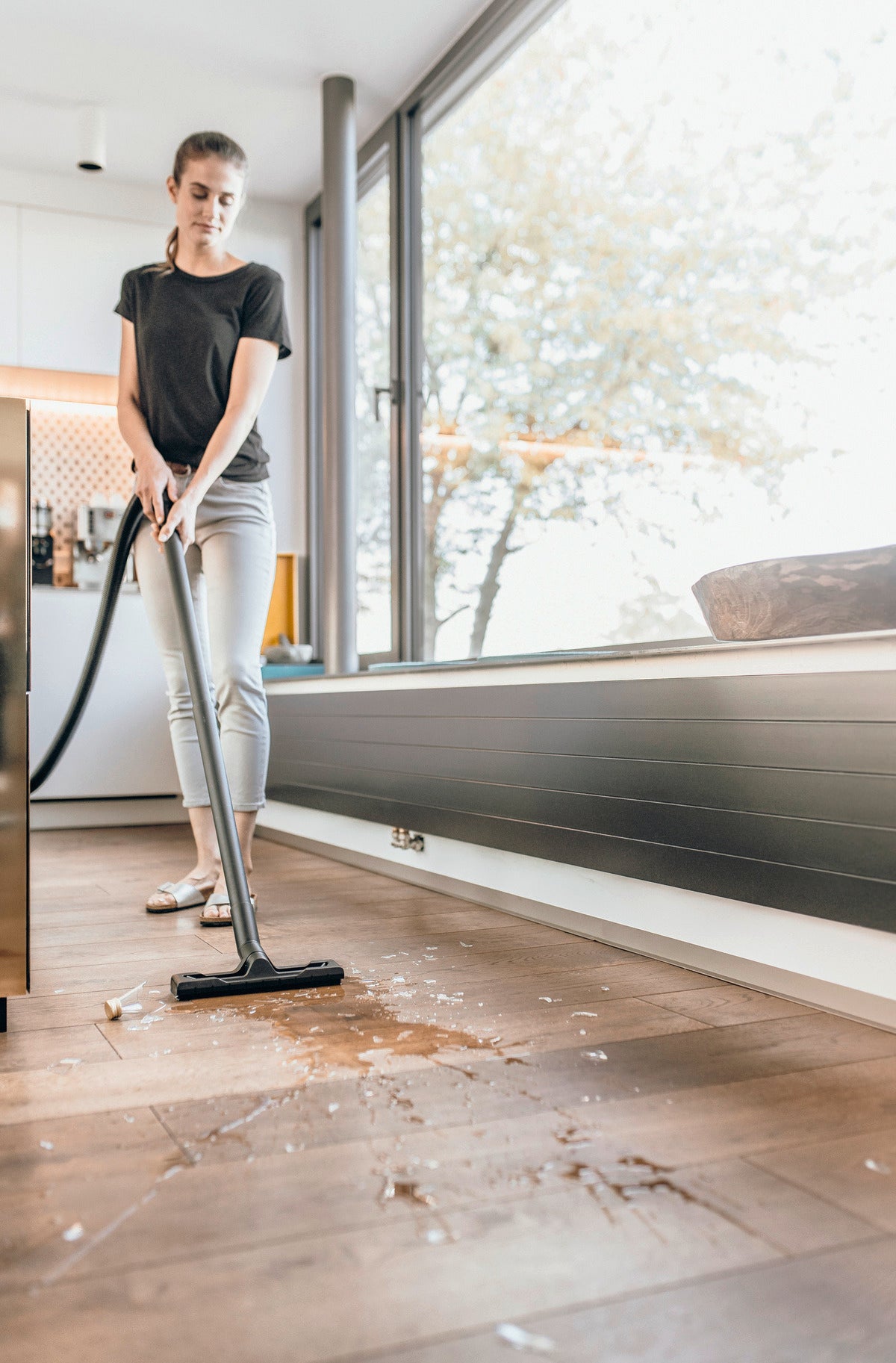 Karcher WD 2 PLUS Wet and Dry Vacuum Cleaner for versatile cleaning – available at Keans Claremorris