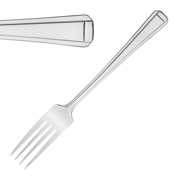 Harley Table Fork 18/0 stainless steel, 190mm, high-polish finish, ergonomic handle, pack of 12 – Keans Claremorris