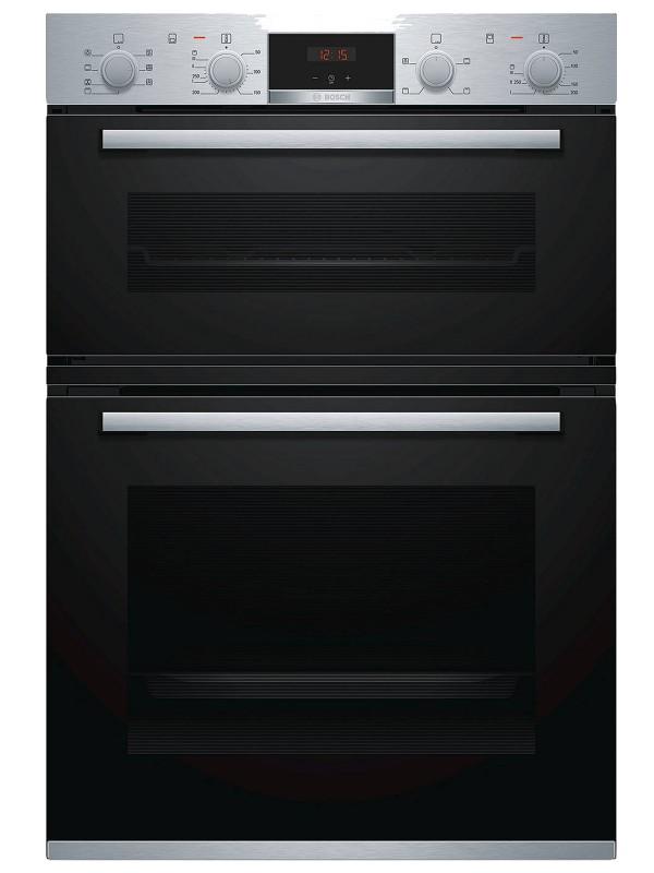 Bosch Serie 4 Integrated Double Oven with 3D Hotair, EcoClean Direct, slim pans – perfect baking at Keans Claremorris.