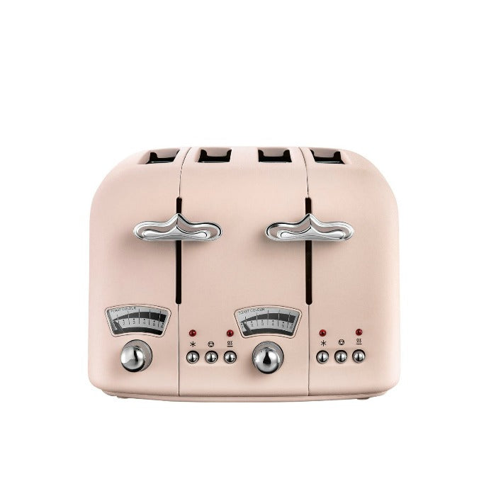 DeLonghi Argento Toaster - Flora Pink
