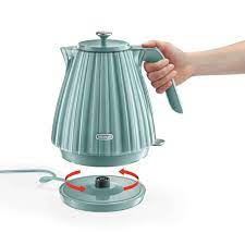 Delonghi Ballerina Green Jug Kettle KBD3001.GR, sleek design, fast boiling - available at Keans Claremorris.