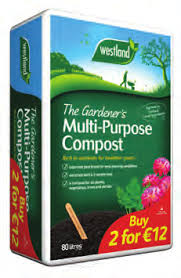 Westland The Gardeners Multi-Purpose Compost 80L, nutrient-rich, balanced peat blend for strong plant growth - Keans