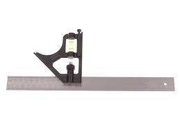 Combination metal square 300mm with 360° vial, steel blade, scriber, multi-use gauge – Keans Claremorris.