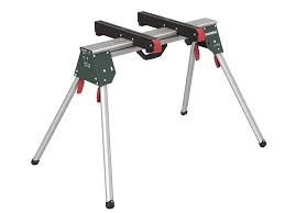 Metabo KSU 100 Mitre Saw Stand with lockable folding legs, universal carrier, 250kg capacity – Keans Claremorris