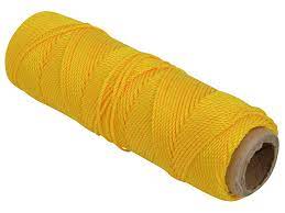 Marshalltown M621 Mason's Line 76.2m yellow, twisted nylon, heat-set, water and mildew resistant – Keans Claremorris