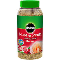 Miracle Gro Slow Release Plant Food 1KG for roses & shrubs, feeds up to 6 months, boosts blooms & greener leaves - Keans