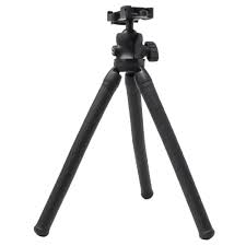 You Star Flexible Tripod YS2207 - Black, waterproof, non-slip, 360° adjustable, lightweight, durable | Keans Claremorris