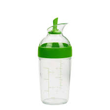Oxo Good Grips Little Salad Dressing Shaker Green, compact, non-slip, drip-free pour, dishwasher safe – Keans Claremorris