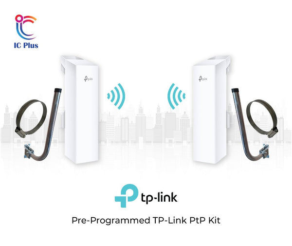TP-Link 5GHz Wireless Pre-Configured Kit with Wall Brackets
