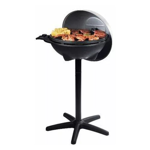 George Foreman Indoor/Outdoor Grill with non-stick plates, adjustable temperature – available at Keans Claremorris