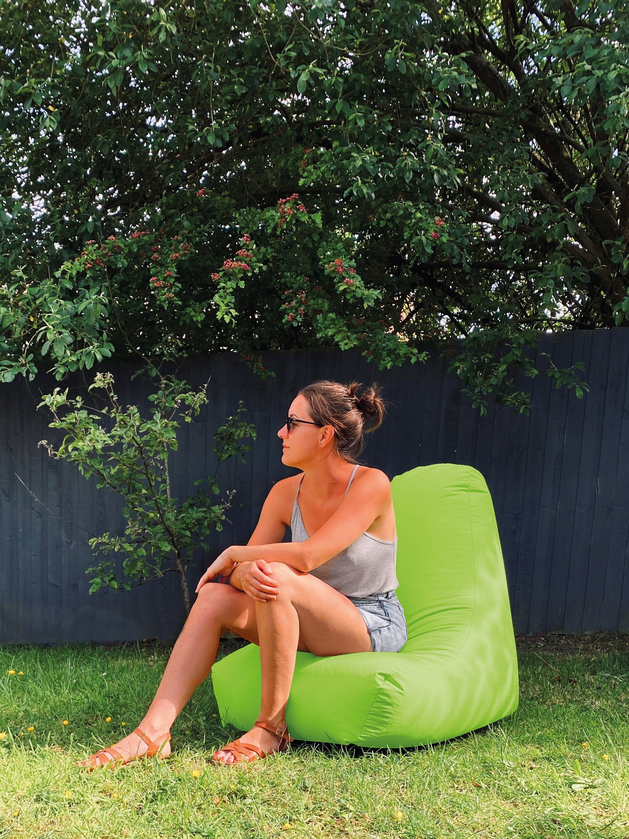 RELAX Outdoor Bean Chair Lime Green Large