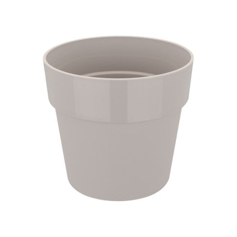 Elho B.For Original Round Pot - 14cm Pot - Warm Grey