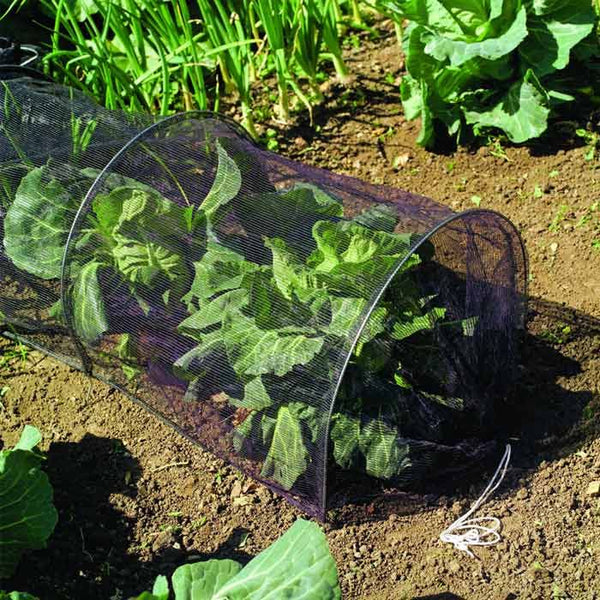 Grow It Net Grow Tunnel 3m with sturdy wire frame, black netting, lift-up sides, ground pegs included – Keans Claremorris