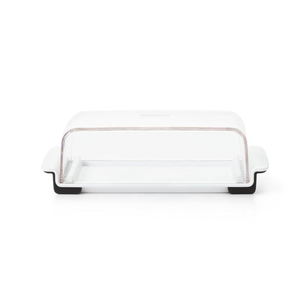 Oxo Wide Butterdish with non-slip feet, stoppers, BPA-free, fits European butter and cream cheese – Keans Claremorris.