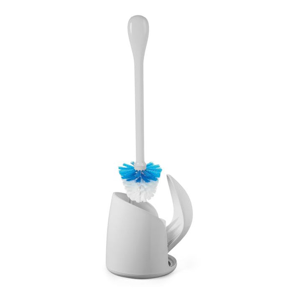 Oxo Compact Toilet Brush & Canister- White