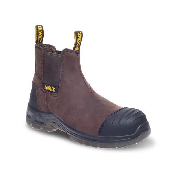 DeWALT Grafton Brown Work Boot Size 9 with Steel Toe, Midsole Protection, Heat-Resistant Outsole - Keans Claremorris