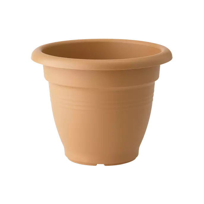 Green Basics Campana 50cm outdoor flower pot, recycled plastic, eco-friendly, slender design, Keans Claremorris
