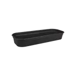 Green Basics Grow Tray L in Living Black, recycled plastic, UV-resistant, ideal for herbs and vegetables – Keans Claremorris