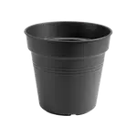 Green Basics Growpot 13cm black, recycled plastic, ventilated bottom for healthy plants, eco-friendly by Keans Claremorris.