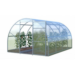 Sigma Greenhouse 3x6M with 6mm panels, durable garden shelter by Keans Claremorris, ideal for plant protection and growth.