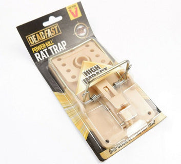 DeadFast Power Kill Rat Trap with high impact kill bar, bait trough, reusable, indoor/outdoor use – Keans Claremorris