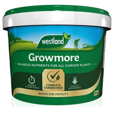Growmore 10Kg general-purpose plant feed with balanced nutrients for fruit, flowers, and strong roots – Keans Claremorris.