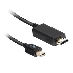 HDMI-display port cable with Ethernet, black color
