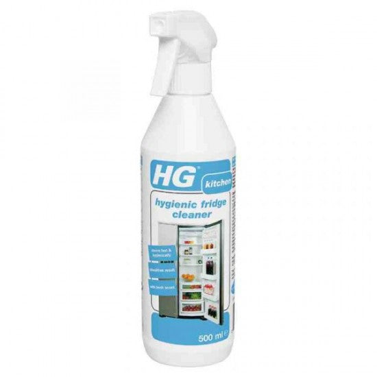 HG Hygenic Fridge Cleaner spray removes food residues without streaks, no rinse needed, cleans inside and outside – Keans