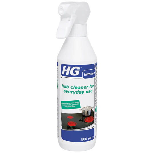 HG Everyday Hob Cleaner removes grease and scale from ceramic, induction, gas, and glass hobs | Keans Claremorris