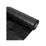 Hipex Weed Control Fabric 10m x 1m for landscaping, allows air & water flow, durable, ideal for patios & flower beds - Keans