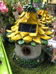 Load image into Gallery viewer, Solar Light Up Banana Fairy Cottage
