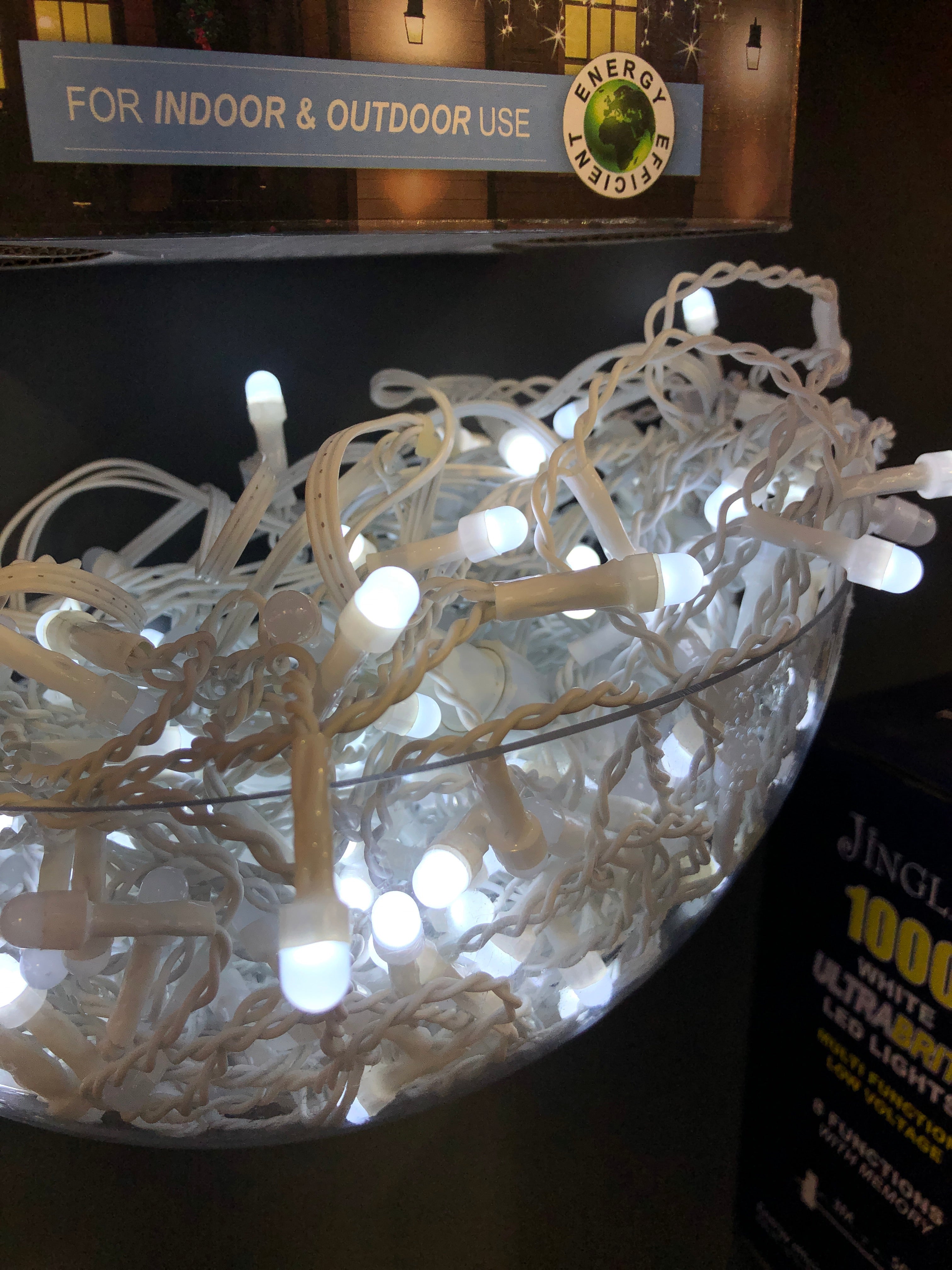 Jingles 240 Frosted LED Icicle Lights