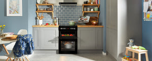 BEKO Freestanding 60cm Double Oven Electric Cooker | KDC653K