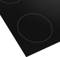 Built-in Black Ceramic Hob HIC64102 sleek design, easy-to-clean surface | Keans Claremorris