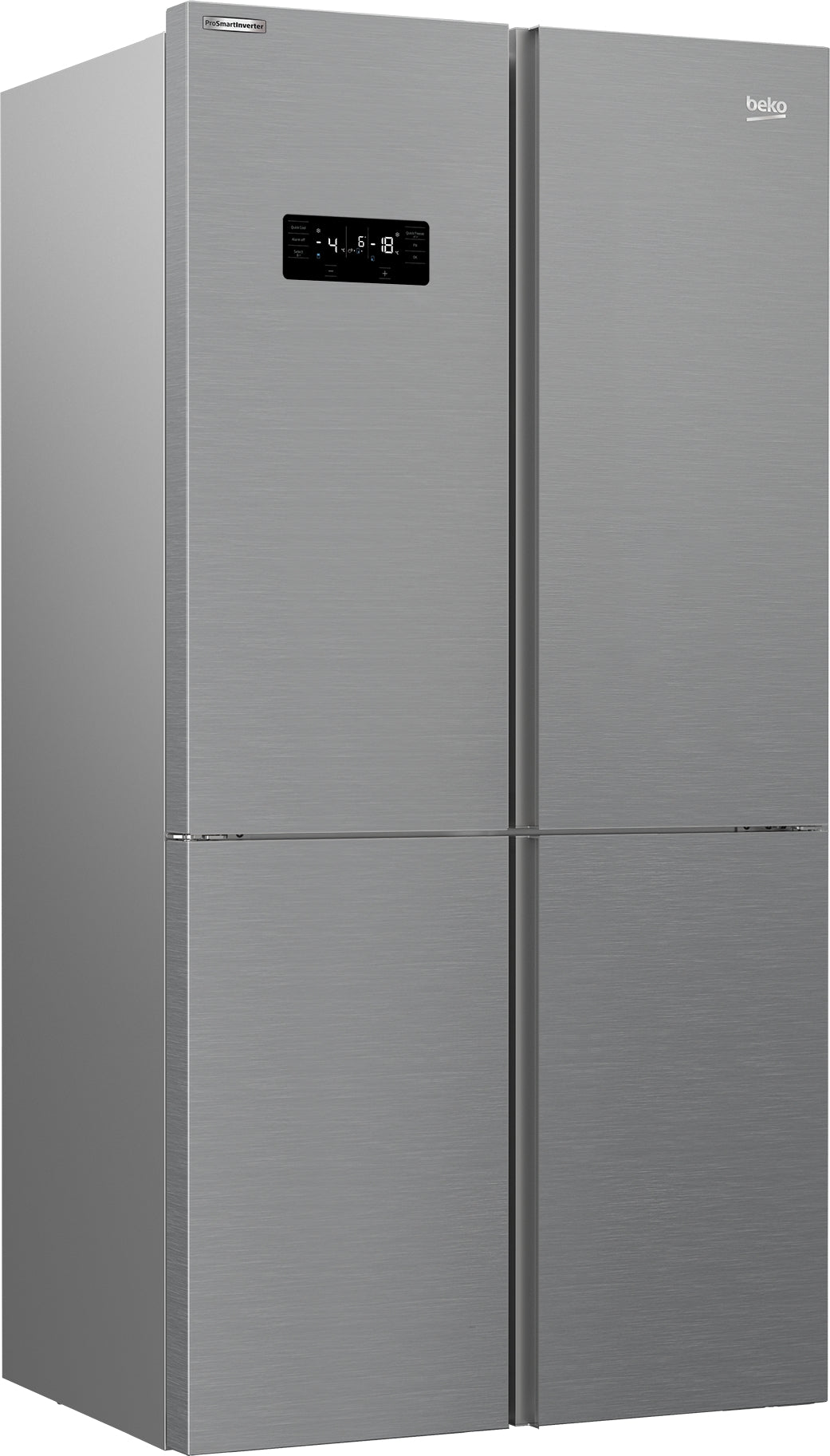 BEKO American Fridge Freezer 4 Door SS A+ | MN1436224PS
